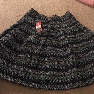 Target Xhilaration multi colored skirt m